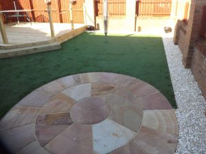 patio, ideal for outdoor kitchen